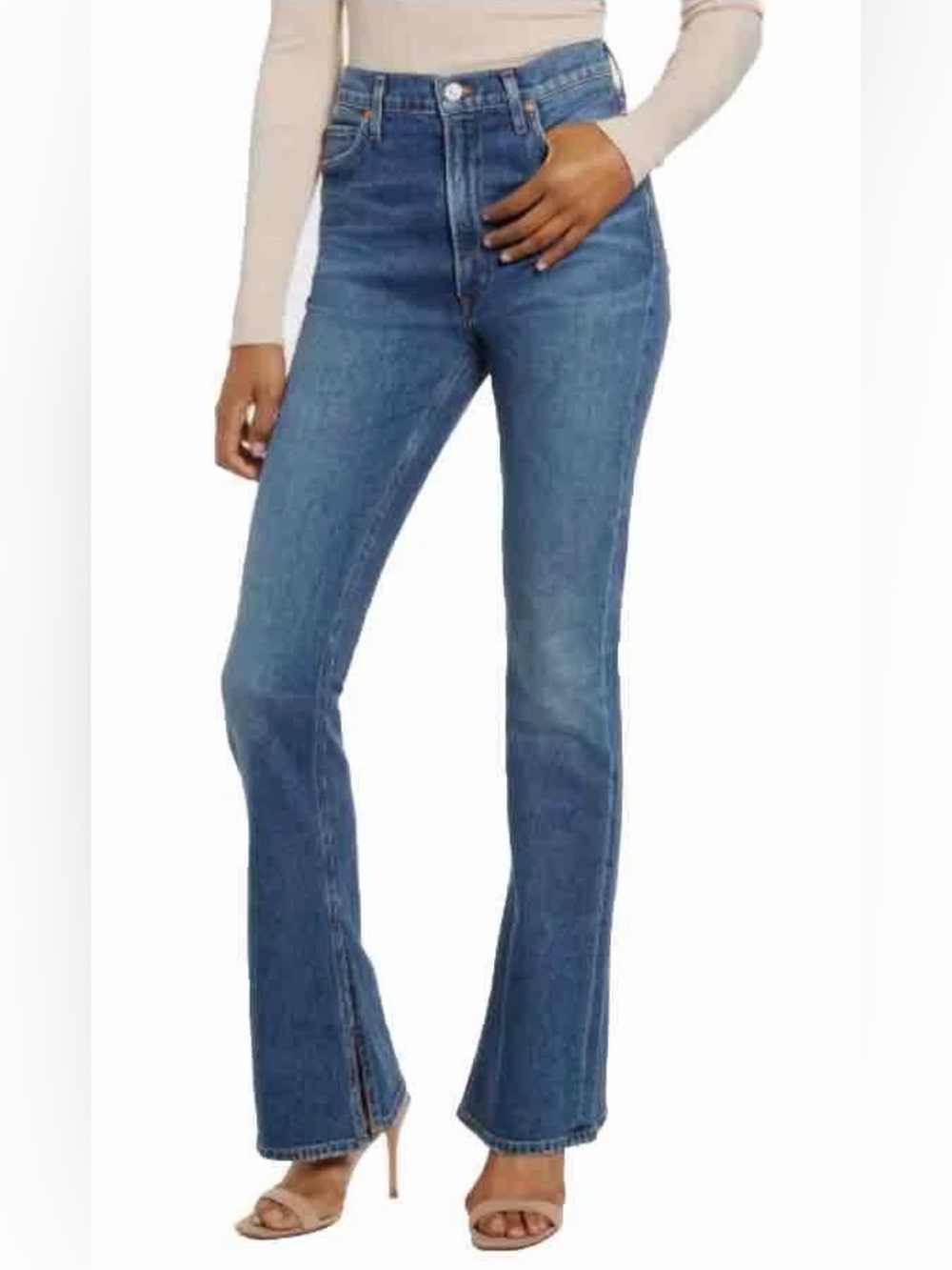 Citizens of Humanity Georgia High Rise Bootcut Flare Leg Jeans in Heist Size 27